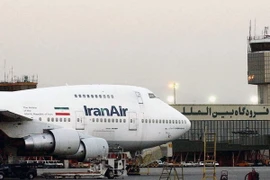 Máy bay Boeing 747 của Hãng Iran Air tại sân bay quốc tế Mehrabad ở Tehran. (Nguồn: AFP/TTXVN)