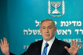 Thủ tướng Israel Benjamin Netanyahu. (Nguồn: EPA/TTXVN)