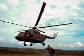 Máy bay quân sự MI-17. (Nguồn: AFP/TTXVN)