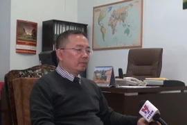 Tham tán Thương mại Việt Nam tại Liên bang Nga Dương Hoàng Minh. (Ảnh: Tâm Hằng/Vietnam+)