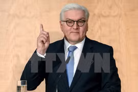 Tổng thống Đức Frank-Walter Steinmeier. (Nguồn: EPA/TTXVN)
