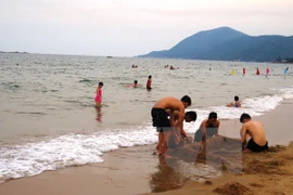 Bãi biển Thiên Cầm. Ảnh minh họa. (Nguồn: Phan Quân/TTXVN)