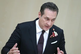 Chủ tịch đảng Tự do của Áo Heinz Christian Strache. (Nguồn: AFP/TTXVN)