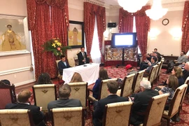 Quang cảnh buổi tọa đàm. (Ảnh: Đoàn Hùng/Vietnam+)