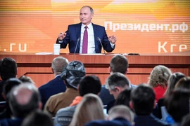 Tổng thống Nga Vladimir Putin. (Nguồn: AFP/TTXVN)