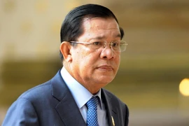 Thủ tướng Campuchia Hun Sen. (Nguồn: AFP)