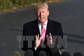 Tổng thống Mỹ Donald Trump. (Nguồn: AFP/TTXVN)