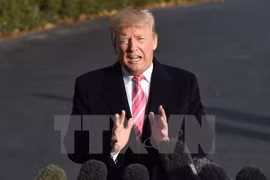 Tổng thống Mỹ Donald Trump. (Nguồn: AFP/TTXVN)