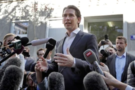 Ngoại trưởng Áo Sebastian Kurz. (Nguồn: AP)
