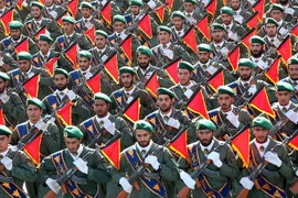 Lực lượng Vệ binh cách mạng Hồi giáo Iran. (Nguồn: AP)