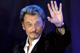 Huyền thoại nhạc rock Johnny Hallyday. (Nguồn: Reuters)