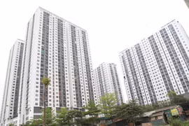 Từ đầu năm 2024 đến nay, thị trường căn hộ chung cư đang có xu hướng “đội giá.” (Ảnh: Hùng Võ/Vietnam+)