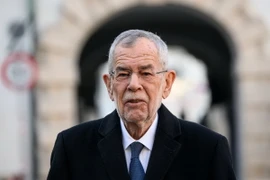 Tổng thống Áo Alexander van der Bellen. (Ảnh: AFP/TTXVN)