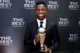 Vinicius Junior giành giải thưởng FIFA The Best 2024.