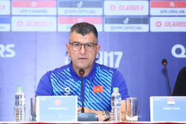 Huấn luyện viên trưởng U17 Việt Nam, Cristiano Roland. (Nguồn: VFF)