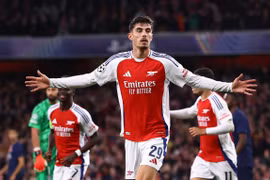 Arsenal có chiến thắng đầu tiên ở Champions League mùa này. (Nguồn: Getty Images)