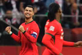 Ronaldo tiếp tục ghi bàn giúp Bồ Đào Nha chiến thắng. (Nguồn: Reuters)