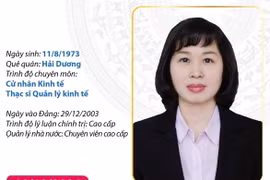 Chủ tịch Hội đồng Nhân dân tỉnh Quảng Ninh Trịnh Thị Minh Thanh