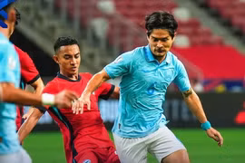 Campuchia thua Singapore, đối mặt nguy cơ bị loại. (Nguồn: FFC)