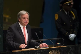 Tân Tổng thư ký LHQ Antonio Guterres. (Nguồn: AFP/TTXVN)