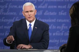 Ứng cử viên liên danh tranh cử chức Phó Tổng thống Mỹ Mike Pence. (Nguồn: AFP/TTXVN)