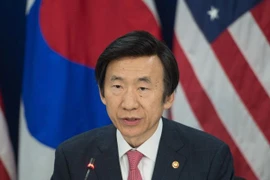Ngoại trưởng Hàn Quốc Yun Byung-se tại một cuộc họp ở Washington, DC, ngày 19/10. (Nguồn: AFP/TTXVN)