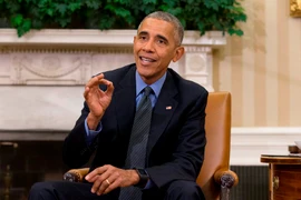 Tổng thống Mỹ Barack Obama. (Nguồn: EPA/TTXVN)