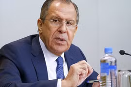 Ngoại trưởng Nga Sergei Lavrov. (Nguồn: Reuters)