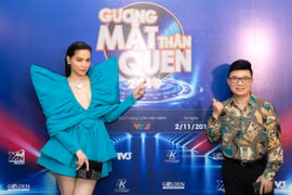 Hồ Ngọc Hà và Quang Linh là hai giám khảo chính của "Gương mặt thân quen" mùa giải thứ bảy. (Ảnh: BTC)