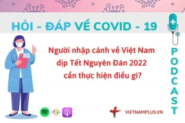 Hỏi đáp COVID-19: Người nhập cảnh về Việt Nam dịp Tết cần thực hiện gì