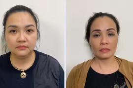 Hai chị em Trần Thị Bích Vân và Trần Thị Bích Thuận. (Ảnh: Công an cung cấp)
