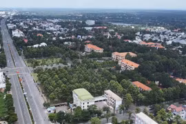 Khu trung tâm hành chính tỉnh Bình Phước hiện nay. (Nguồn: Báo điện tử Đảng Cộng sản Việt Nam)