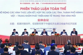 Phiên toàn thể hội nghị. (Ảnh: TTXVN)