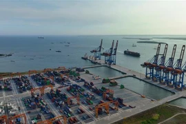 Cảng Gemalink tại thị xã Phú Mỹ, Bà Rịa-Vũng Tàu. (Ảnh: Hoàng Nhị/TTXVN) 