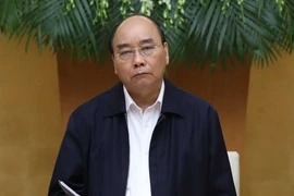 Thủ tướng Nguyễn Xuân Phúc phát biểu. (Ảnh: Thống Nhất/TTXVN)