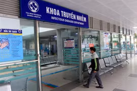 Khoa truyền nhiễm Bệnh viện Đa khoa tỉnh Thái Bình được chọn là nơi cách ly những người nghi nhiễm của tỉnh Thái Bình. (Ảnh: Thế Duyệt/TTXVN)