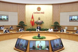 Thủ tướng Nguyễn Xuân Phúc phát biểu. (Ảnh: Thống Nhất/TTXVN)