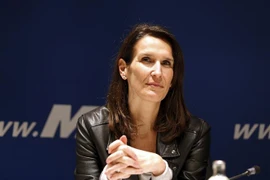 Thủ tướng Bỉ Sophie Wilmès. (Ảnh: AFP/TTXVN)