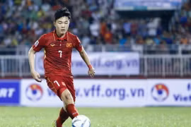 Xuân Trường vẫn là linh hồn trong lối chơi của tuyển Việt Nam. (Ảnh: Minh Chiến/Vietnam+)