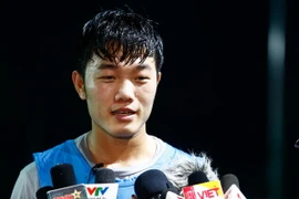 Xuân Trường không biết gì về huấn luyện viên Park cho tới khi ông này tiếp quản đội tuyển Việt Nam. (Ảnh: Đăng Huỳnh/Vietnam+)