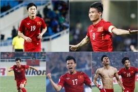 Năm đề cử Quả bóng Vàng Việt Nam 2016 đều có những ưu, nhược điểm riêng. (Ảnh: Minh Chiến/Vietnam+)