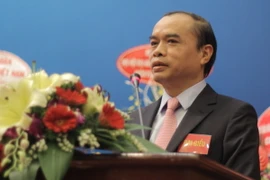 Ông Nguyễn Đồng Tiến đã trúng cử chức vị Chủ tịch Liên đoàn cờ Việt Nam. (Ảnh: Tá Hiển/Vietnam+)