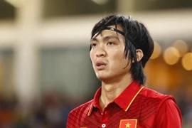 Tuấn Anh chấn thương chỉ ba ngày trước khi AFF Cup 2008 khởi tranh. (Ảnh: Minh Chiến/Vietnam+)
