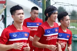 U22 Việt Nam đã có buổi tập đầu tiên tại Trung tâm đào tạo bóng đá trẻ Việt Nam vào sáng nay (4/5) nhằm chuẩn bị cho trận giao hữu với U20 Argentina.