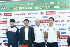 Ông Kazuo từng đối mặt với lứa Xuân Trường, Công Phượng hồi năm 2013. (Ảnh: Tá Hiển/Vietnam+)