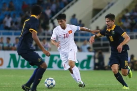 Công Phượng từng dính “nghi án” gian lận tuổi hồi năm 2014. (Ảnh: Minh Chiến/Vietnam+)