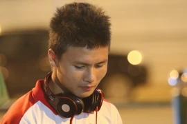 U20 Việt Nam vẫn chờ Quang Hải. Tiền vệ này bận đá AFC Cup nên tập trung muộn hơn đồng đội. (Ảnh: Minh Chiến/Vietnam+)