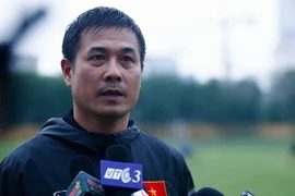 Hữu Thắng khen ngợi nhóm cầu thủ Hoàng Anh Gia Lai ở U22 Việt Nam. (Ảnh: Minh Chiến/Vietnam+)