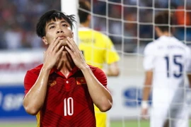 U23 Việt Nam sẽ gặp nhiều khó khăn ở vòng chung kết U23 châu Á 2018 tới. (Ảnh: Minh Chiến/Vietnam+)