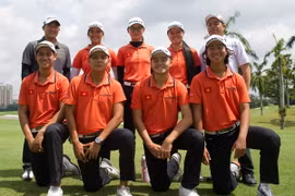 Tuyển golf Việt Nam được tài trợ 100 % kinh phí.